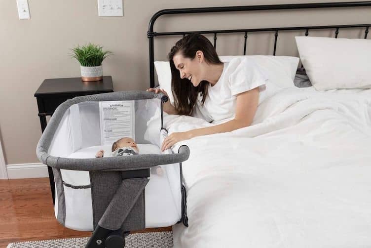 Bedside cot outlet co sleeper